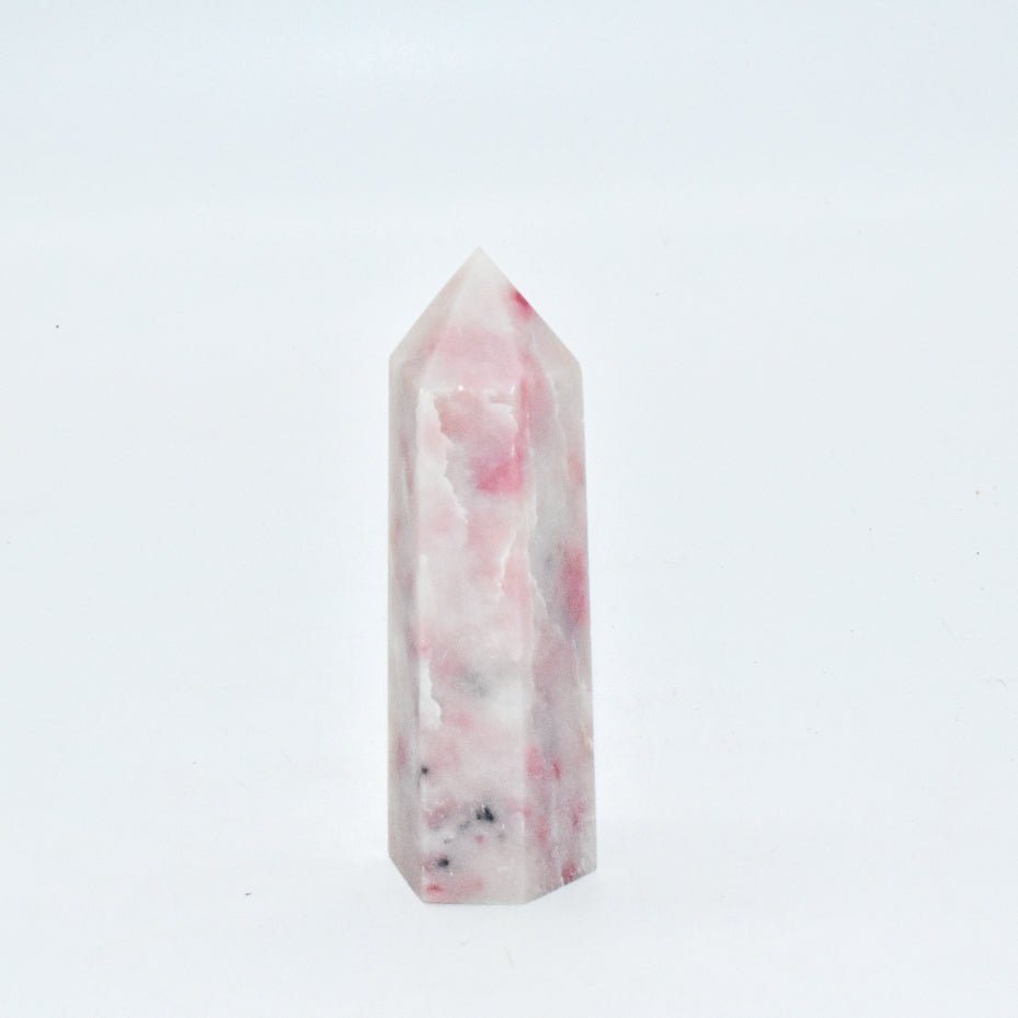 Pink Opal Crystal Point - Fucking Feisty