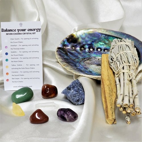 Smudge Kit: Balance Your Energy - Seven Chakra - Fucking Feisty