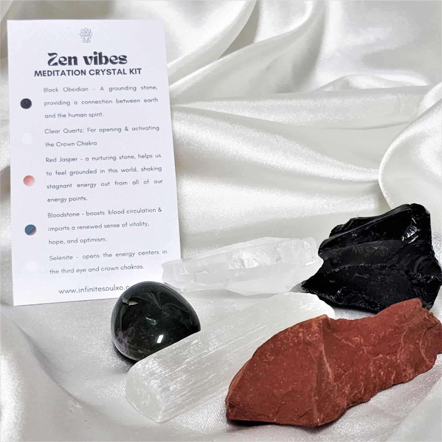 Zen Vibes: Meditation Crystal Kit - Fucking Feisty